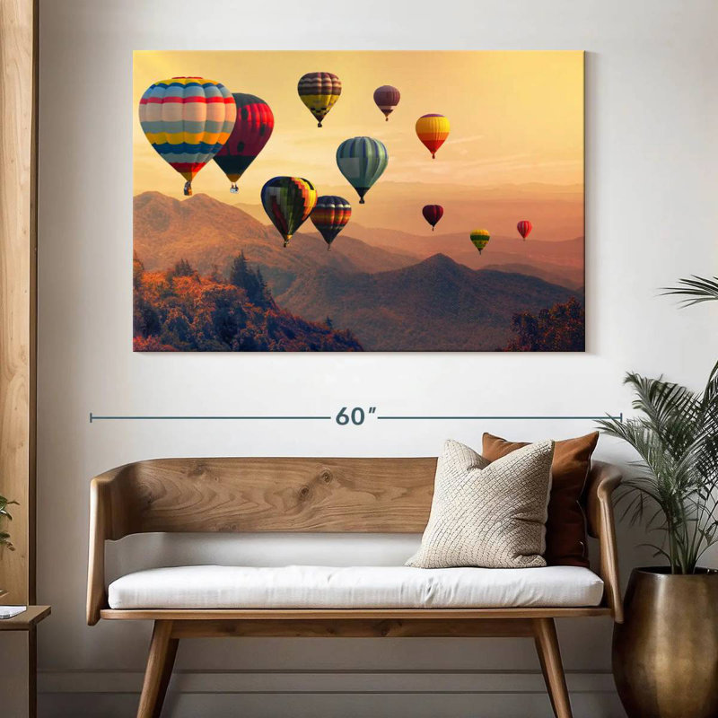 Montgolfières Mehar Sunset, H 34 po x l 51 po