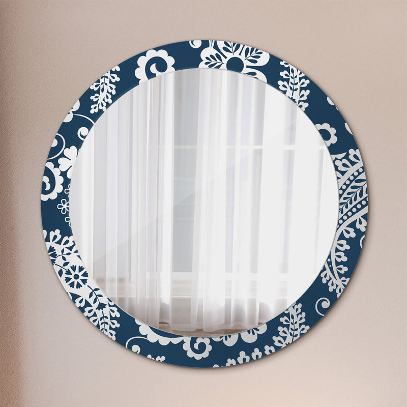 Huldar Glass Flat Wall Mirror