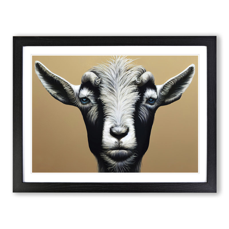 Goat Modern - Framed Print