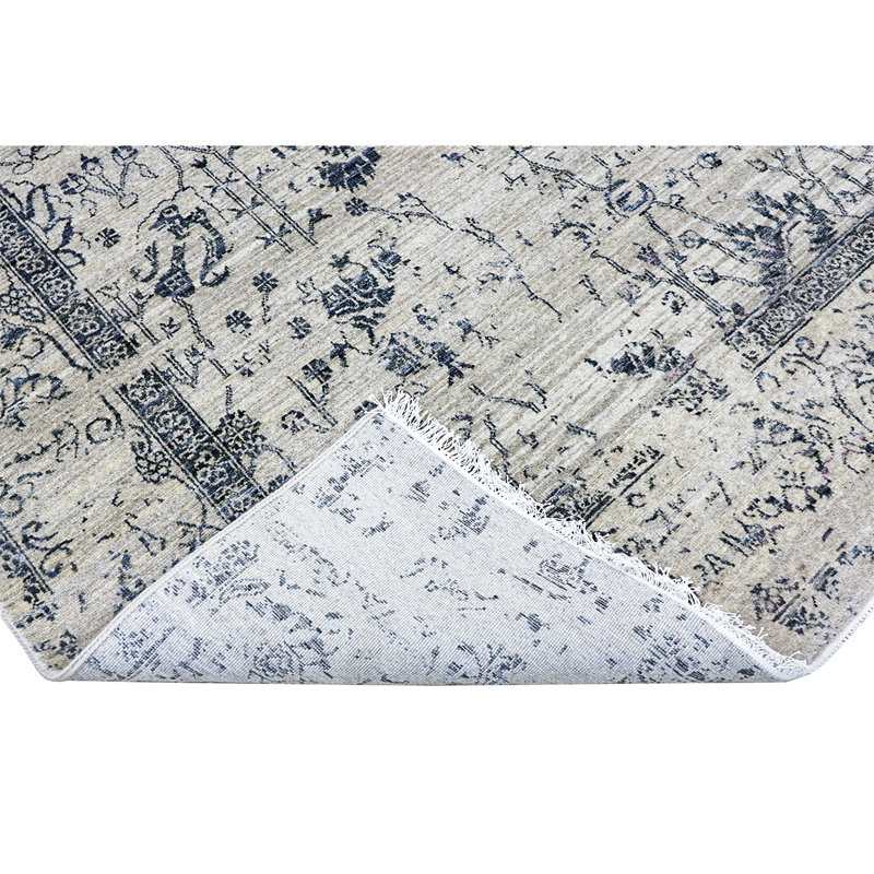 Floral Area Rug, Rectangle 6' x 9'
