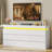 9 Drawer Dresser With Led Light,  Modern Chest Of Drawers For Bedroom,Long Dresser With Drawers For Living Room, Entryway, Hallway-2127366114
