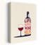 Art mural moderne minimaliste Life Happens Wine Helps-1640229698
