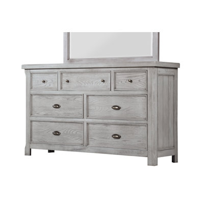 Commode double 7 tiroirs avec miroir Scheller