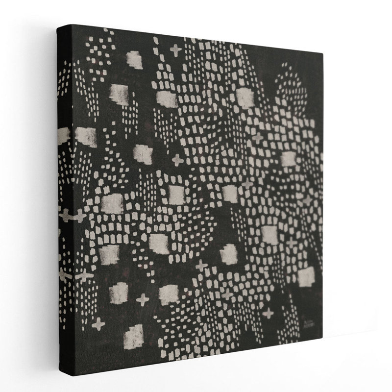 «Dots and Blocks», reproduction d'art sur toile, H 30 po x l 30 po