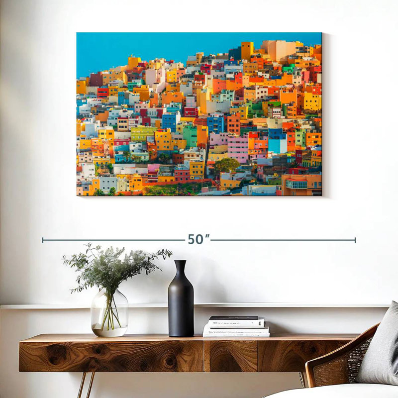 Gillard Las Palmas, bord de mer, H 26 po x l 39 po