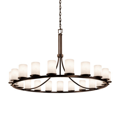Lustre avec abat-jour Clouds
