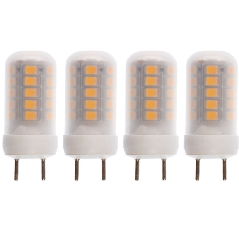 3 W (équivalent à 25 W), ampoule T4 à DEL, à intensité variable, blanc chaud (3000 K) / culot à deux broches
