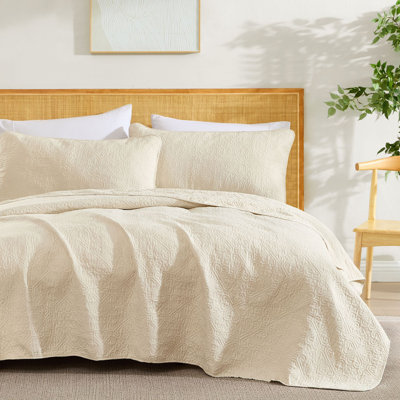 HLC.ME Lorenzo - 3 Piece Set, Lightweight King Bedspread Coverlet Quilt Set