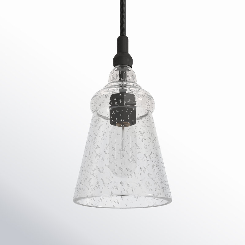Levine 1 - Light Single Pendant, Midnight Black