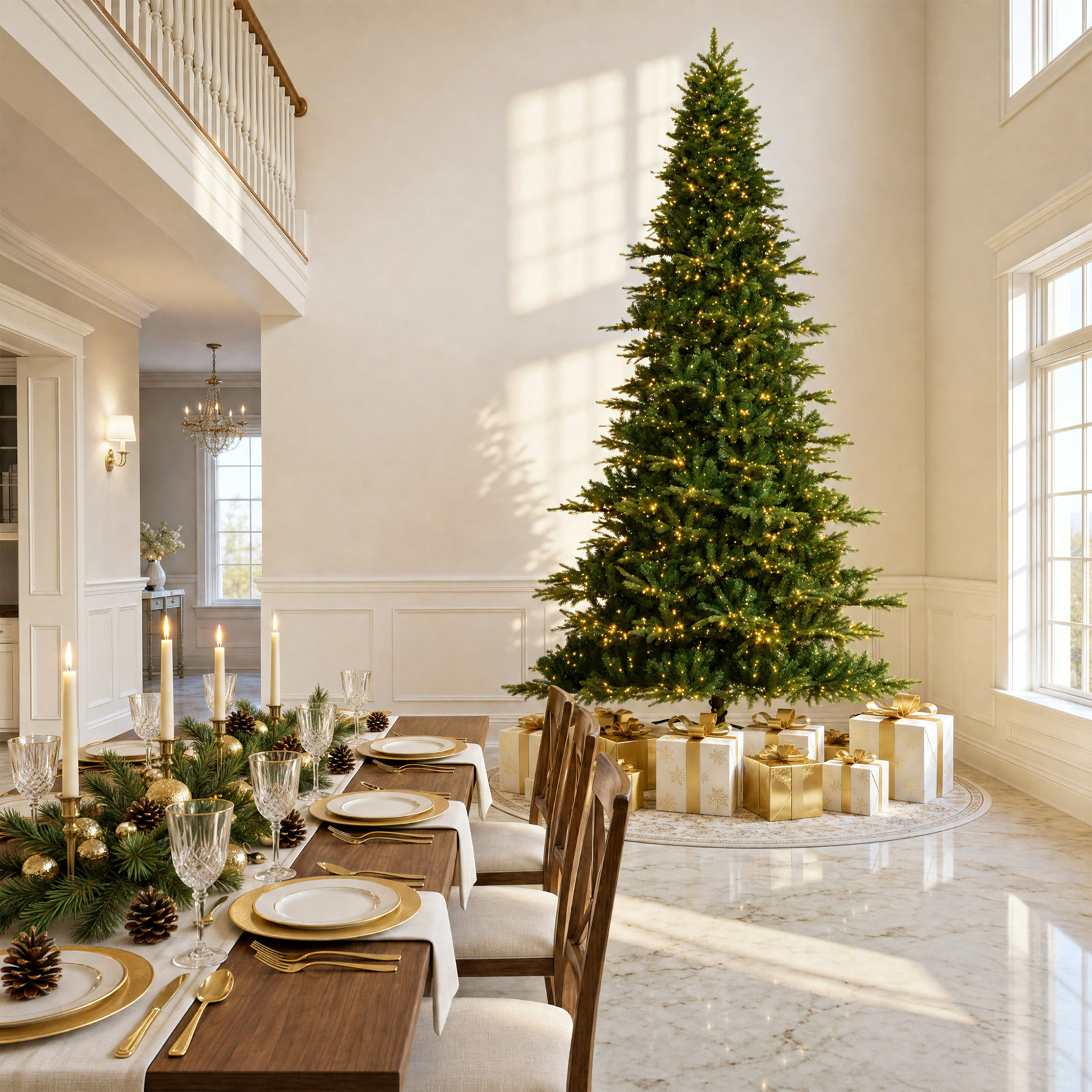 Mcdaniel Pre-Lit Fir Christmas Tree, 11' H