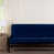 Polyester bleu marine