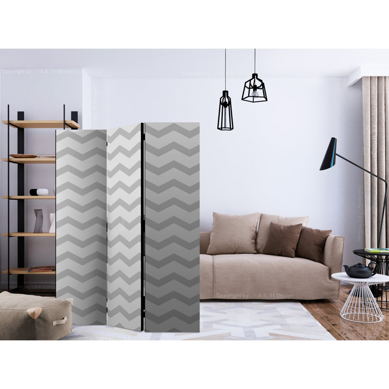 Room Divider - Brain Waves II [Room Dividers], 3, 172cm H x 135cm W x  3cm D
