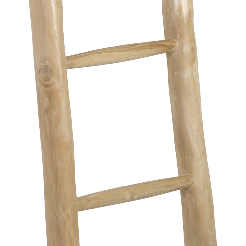 Wood 4 Towel Rack, Natural