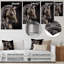 Décoration murale en métal Glamourous Unicorn I - Animaux-87827185