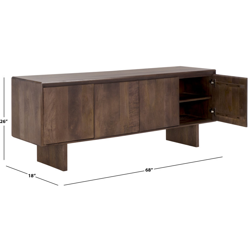 Cannes 68'' W Solid Wood Sideboard