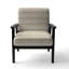 Fauteuil d'appoint en velours doré