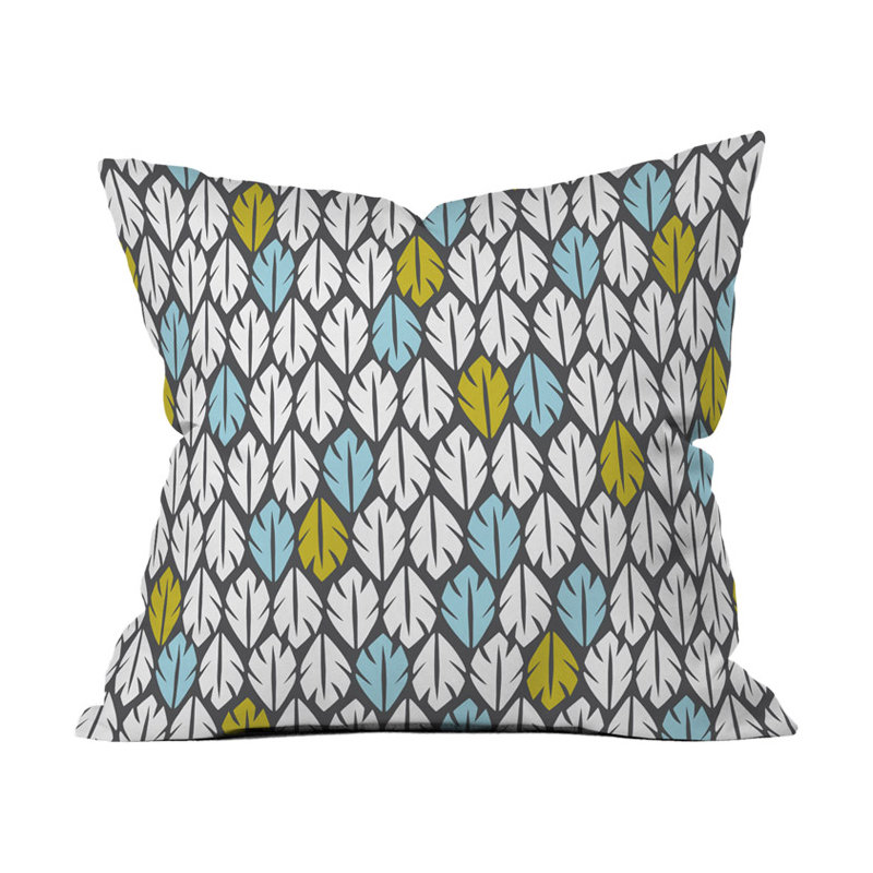 Heather Dutton Foliar Throw Pillow, 26" H x 26" W x 4" D