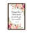 Classic Brown Wood Framed Canvas
