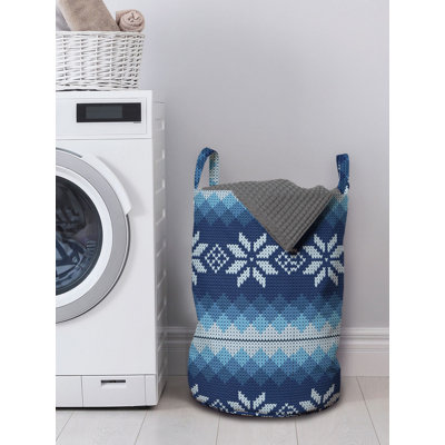 Fabric Laundry Bag with Handles