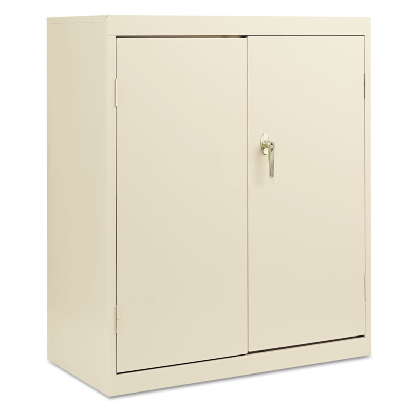 Putty Lockable Office Cabinet with Adjustable Shelving