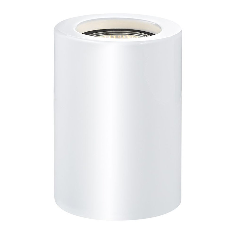 Iminzat Small and Contemporary LED Table/Floor Lamp Uplighter, White