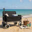 Outdoor Folding Wagon With Bench Seat