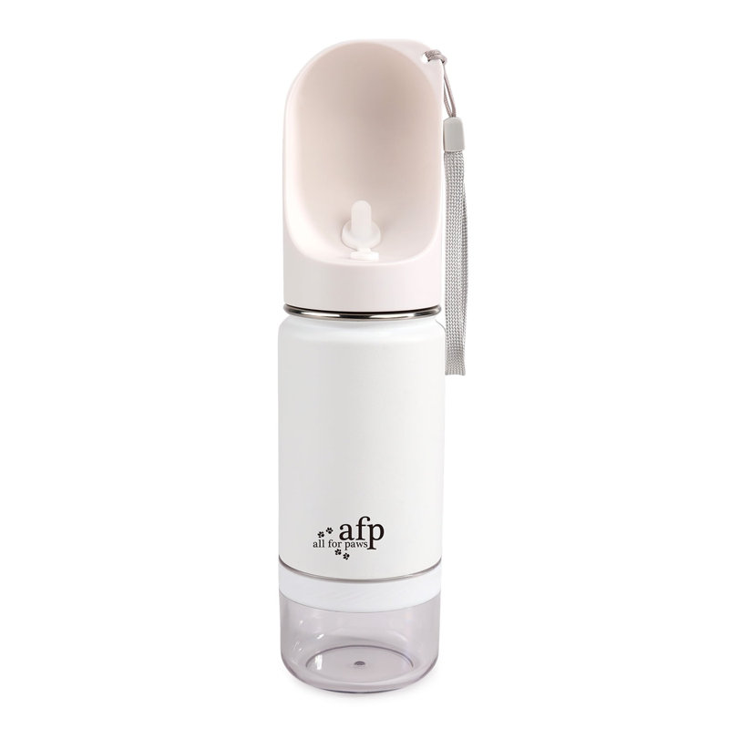 2-In-1 Stainless Drinking Bottle For Pet-14Oz