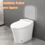Toilette intelligente moderne avec système de contrôle de chauffage à une pièce