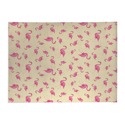 Tapis de cuisine antidérapant Summer Flamingo