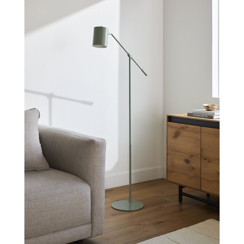 Lampe sur pied Earmon, Vert