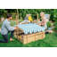 Plum 117cm x 117cm Wood Square Sandbox with Cover