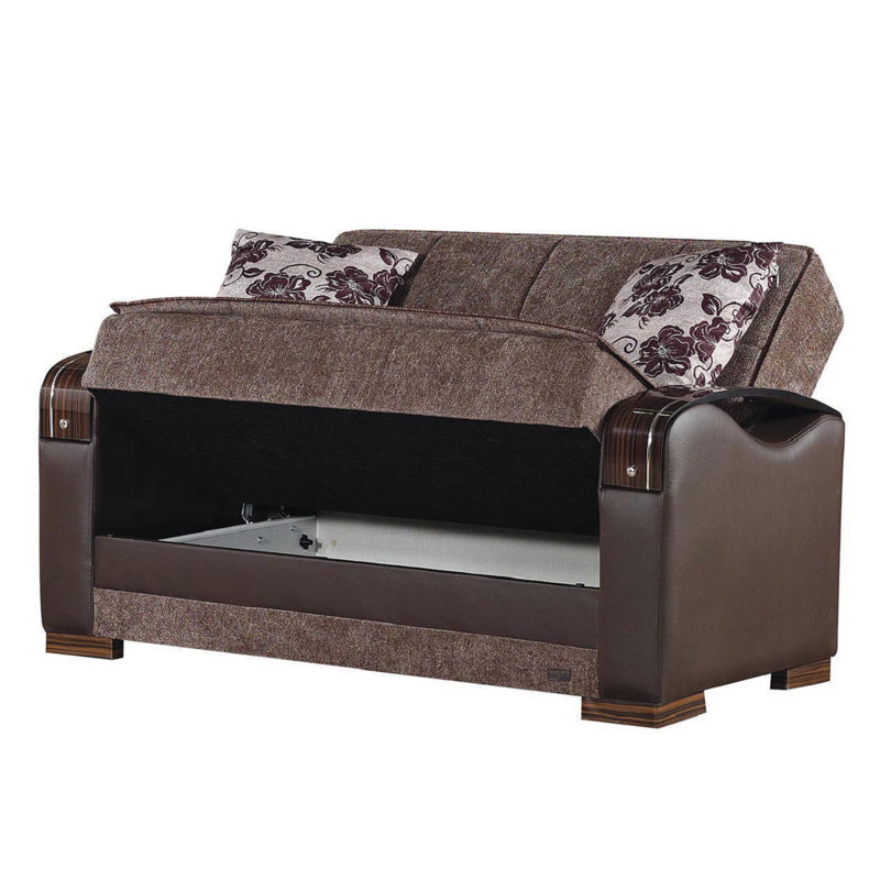 Blaris 63'' Upholstered Convertible Sofa