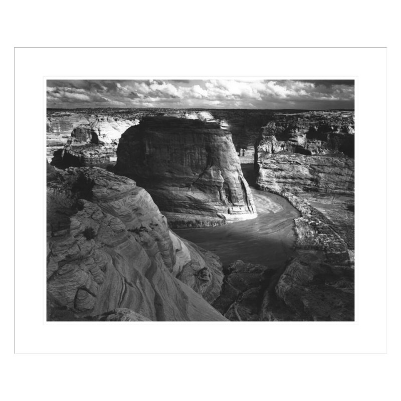 «Canyon de Chelly» par Ansel Adams, impression giclée sur cadre, H 23,5 po x l 28,17 po