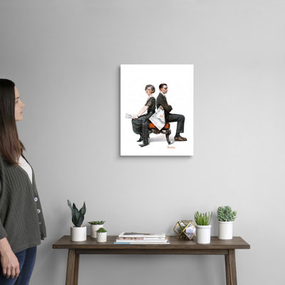 Art mural sur toile Norman Rockwell