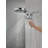HydraChoice Hydrorain 5 Spray Dual Shower Head and Handheld Shower with H2Okinetic 2.5 GPM-1616985618