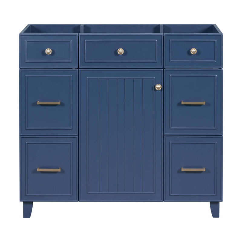 Meuble-lavabo 36 po, lavabo non inclus, Marine
