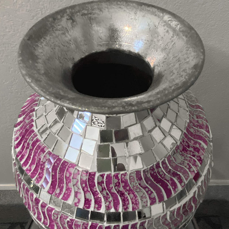 Daucourt Handmade Iron Floor Vase