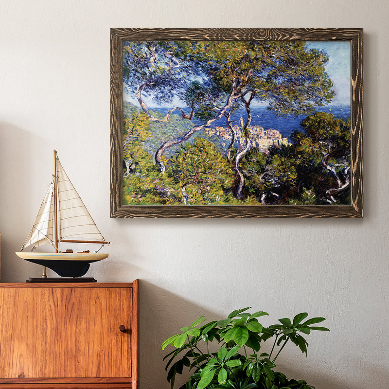 Bordviera, 1884, reproduction d'art sur toile, Noyer, H 28 po x l 42 po