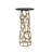 Naiah Aluminum End Table, Gold