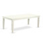 L'ensemble de table de salle à manger 9 pièces comprend une table en bois et 8 chaises en tissu de polyester gris platine avec dossier élégant - finition lin blanc-205463649-205463648
