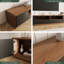 Meuble télé moderne en bois avec lumières DEL, console multimédia avec 4 tiroirs, entièrement assemblé-517464134-517464135