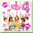 12pcs 18" Congrats Grad Blue Balloons Set