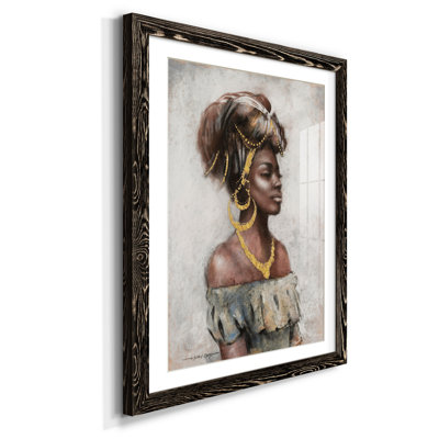 Beauté et grâce - Reproduction d'art sur papier encadrée