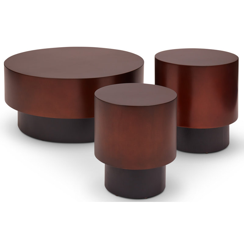 Fieldston End Table, Bronze