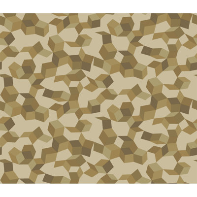 Curio Ingot Geometric Wallpaper Roll