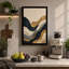 Earthen Waves Abstract - Wrapped Canvas-1596017379-1596017382