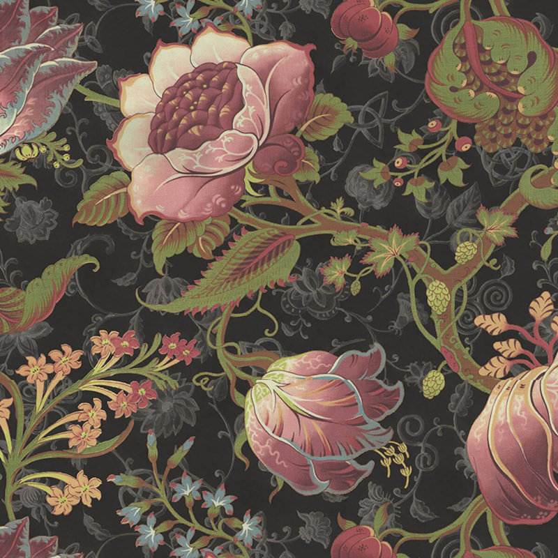 MELIORA Wallpaper - Noir 9'10" - full height wallpaper