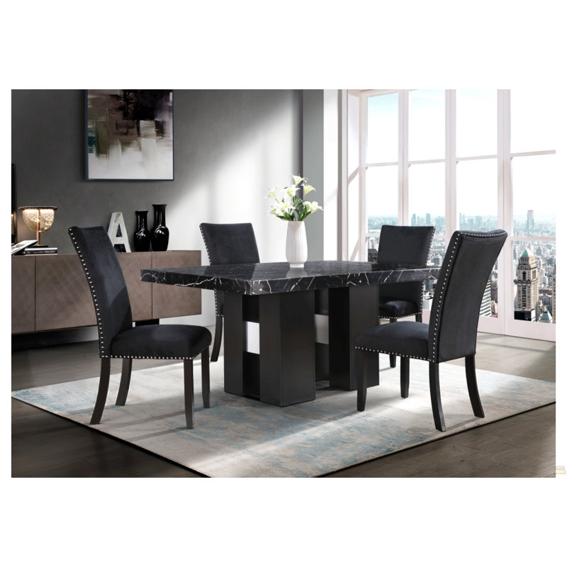 Jhoanna 5Pc Dining Table Set