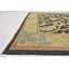 Tapis en laine noir/beige 10 pi 2 po x 13 pi 3 po one-of-kind-noué la main Mehdi