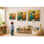 «Coffeehouse Cats», art mural sur toile tendue-1745202188